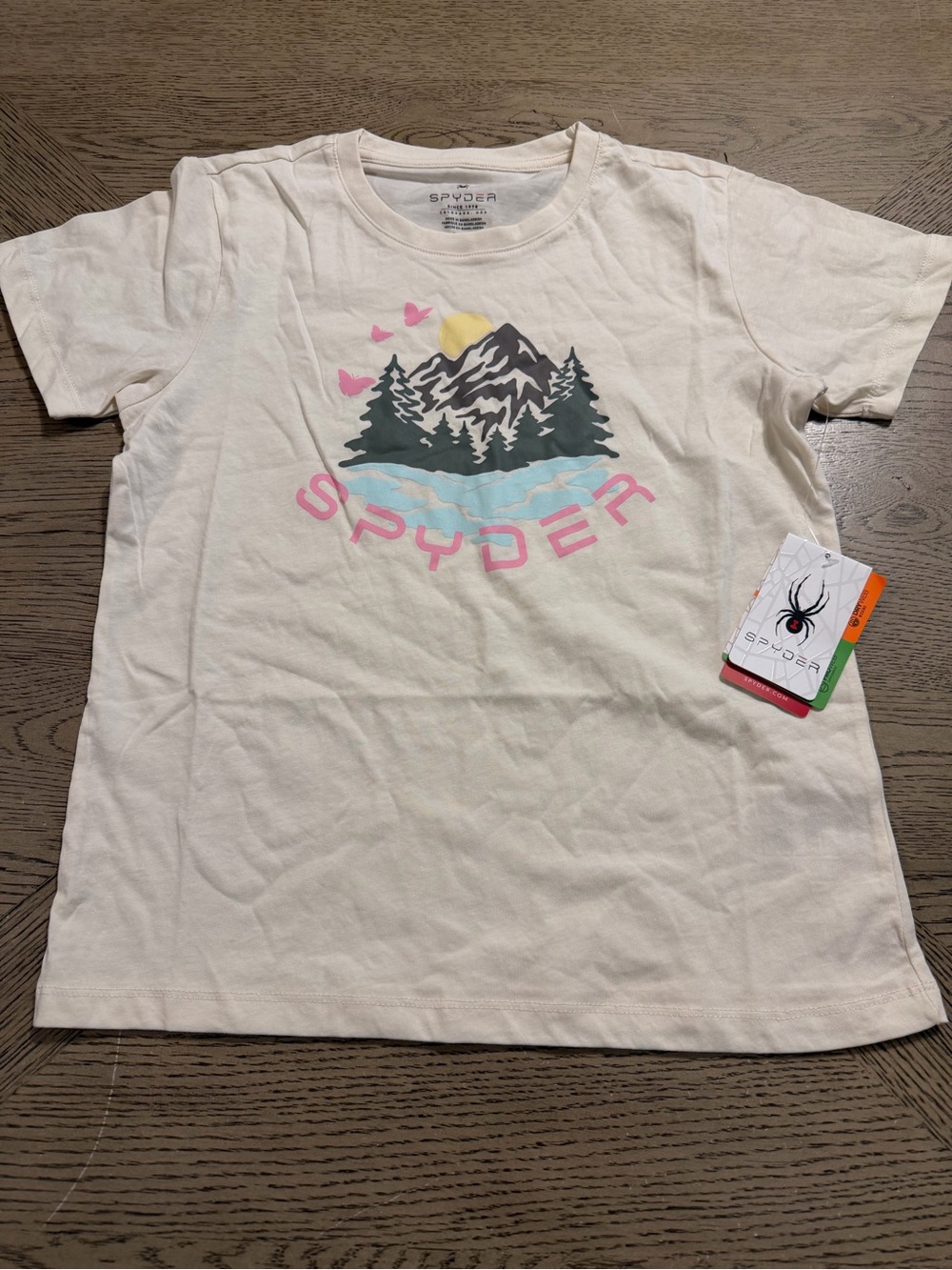 Spyder girls tshirt small or XL